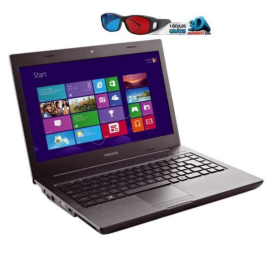 Notebook Positivo 3D Unique S1990 Intel Celeron 2GB RAM 250G