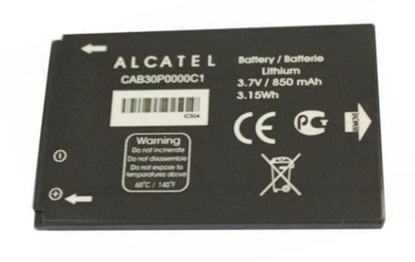 Bateria Alcatel CAB30P0000C1 850mAh